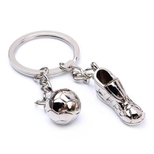 Manufactures Cheap Custom logo 3D Metal shoe key chain rings Sneakers keychain for sale